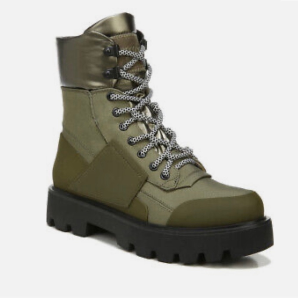 Franco Sarto Balin Ankle Boots - Khaki 7.5